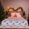 Christmas Flamingo Gifts Pink Flamingo Blanket Soft and Warm Holiday Throw Blanket Flamingo Christmas Decor for Christmas Flamingo Party Cozy Gifts for Men Women 60 x 50